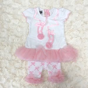 💕 Baby girl ballerina outfit 💕